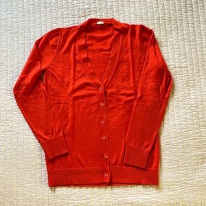 J.Crew Merino Cardigan Sweater M